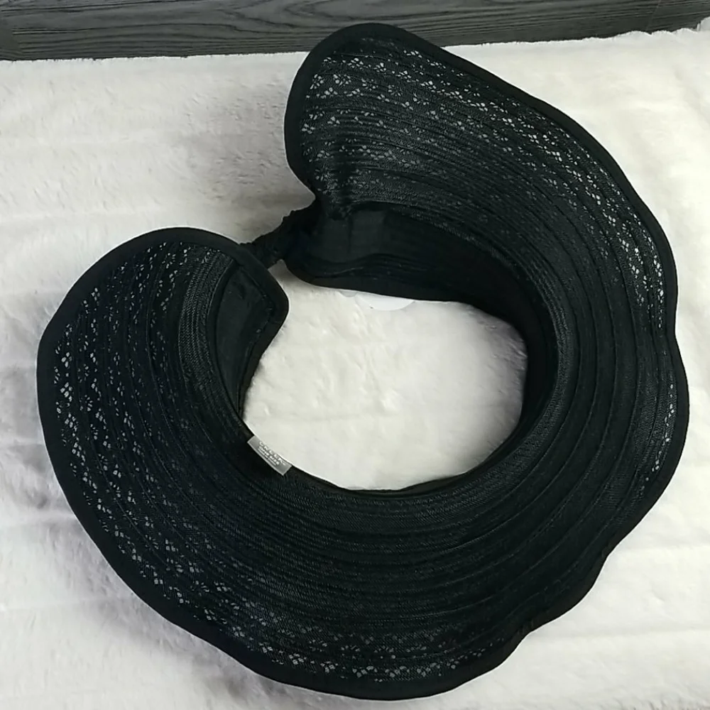 SUN HAT // boutique packable roll-up woven sun hat